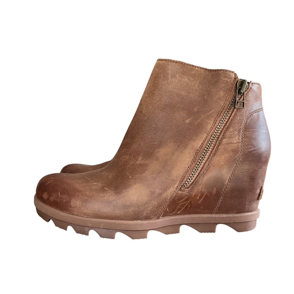 SOREL Joan of Arctic Wedge Zip Bootie - Picture 4 of 10